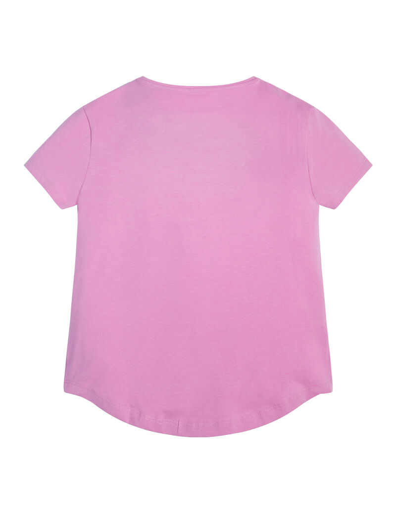 Front tringle logo t-shirt