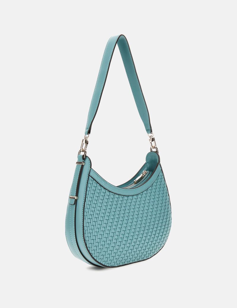 Murielle woven shoulder bag