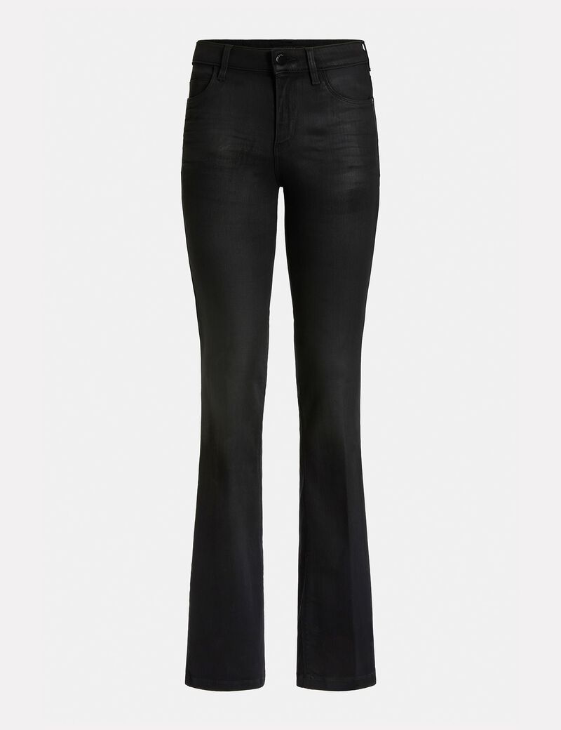 Fit And Flare Denim Pant