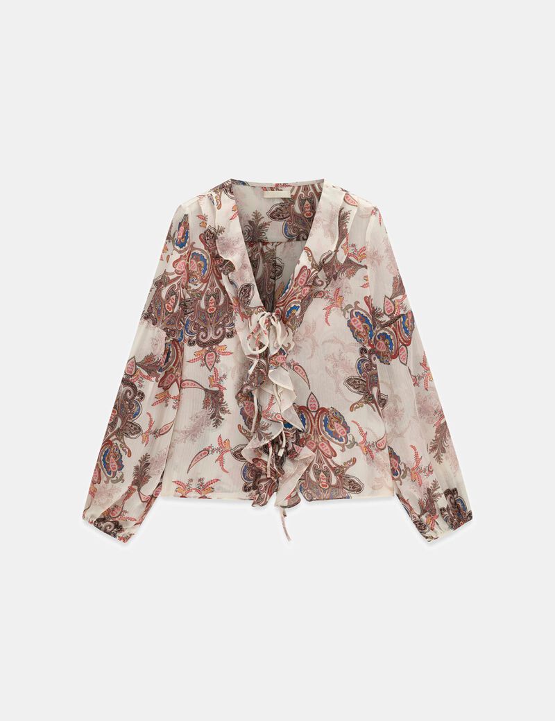 Ruffled top