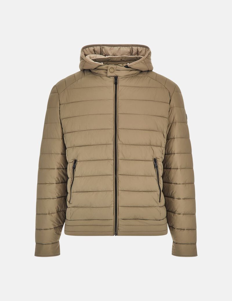 Super Stretch Nylon Puffer Jacket