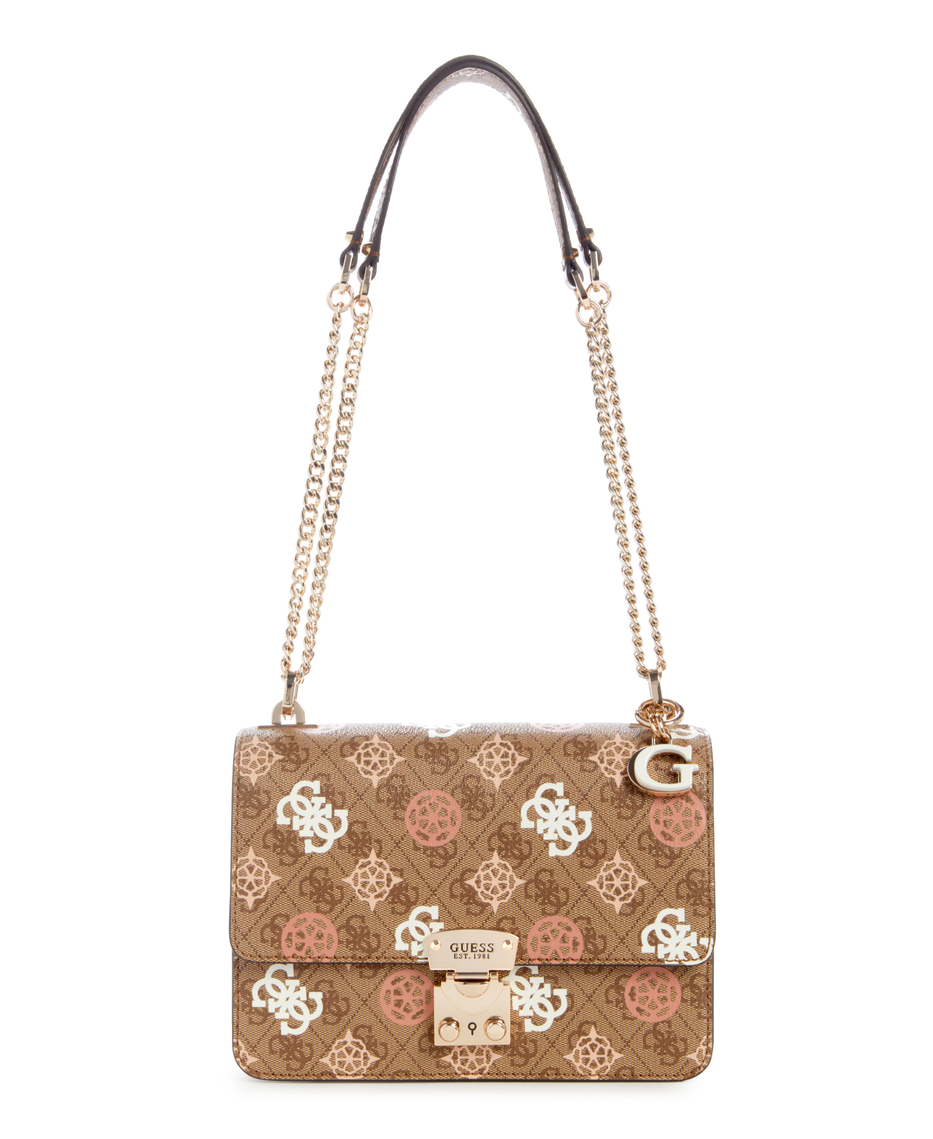 Shop GUESS Online ELIETTE LOGO CNVRTBLE XBDY FLP