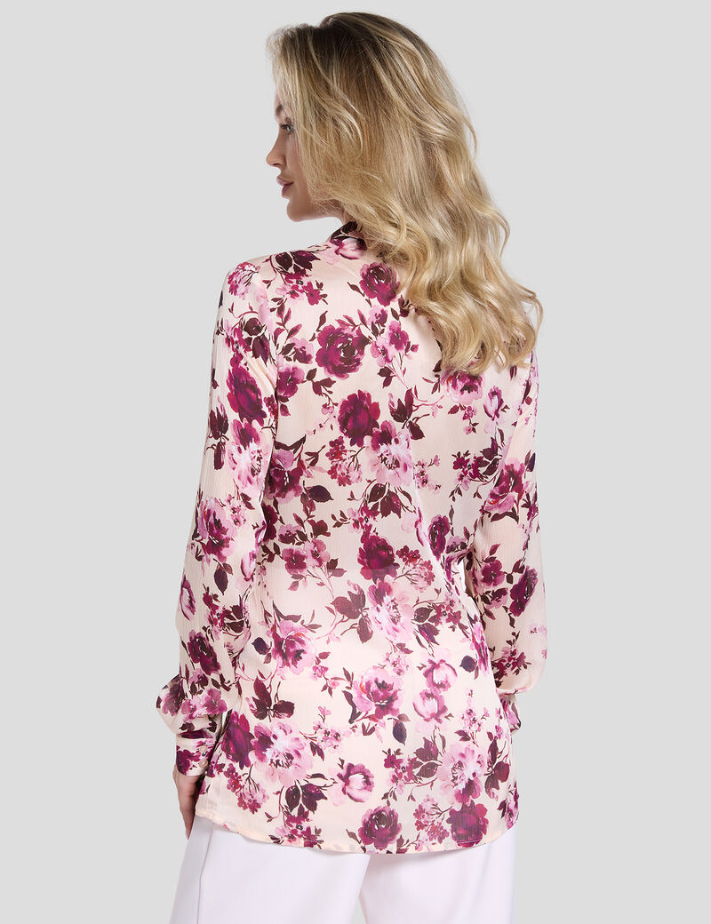 Floral print shirt