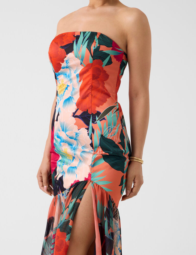Marciano strapless maxi dress