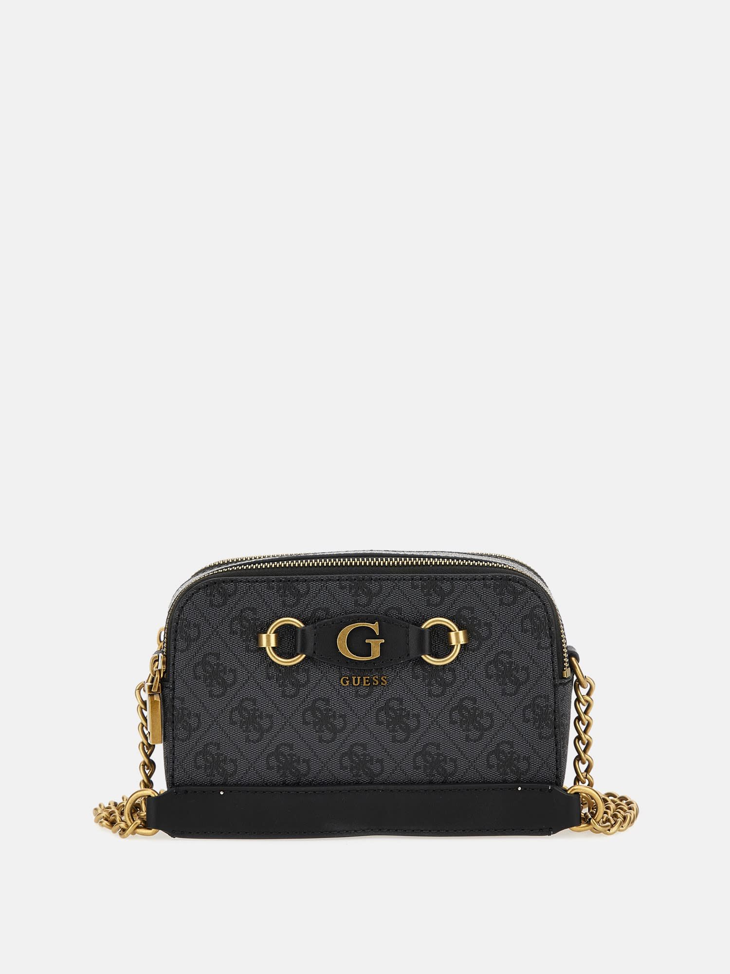 ★TOUT Y EST★ IZZY Jacquard Logo Pattern Mini Camera Bag HO Amazon.com: GUESS Izzy Jacquard Logo Camera Bag : GUESS