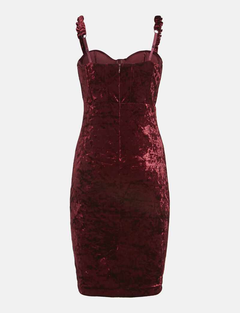 Gianna Velour Dress
