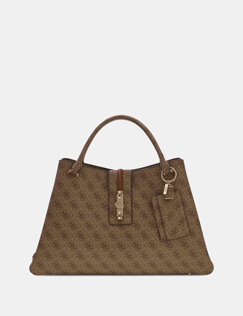 guess yvonne logo tote bag