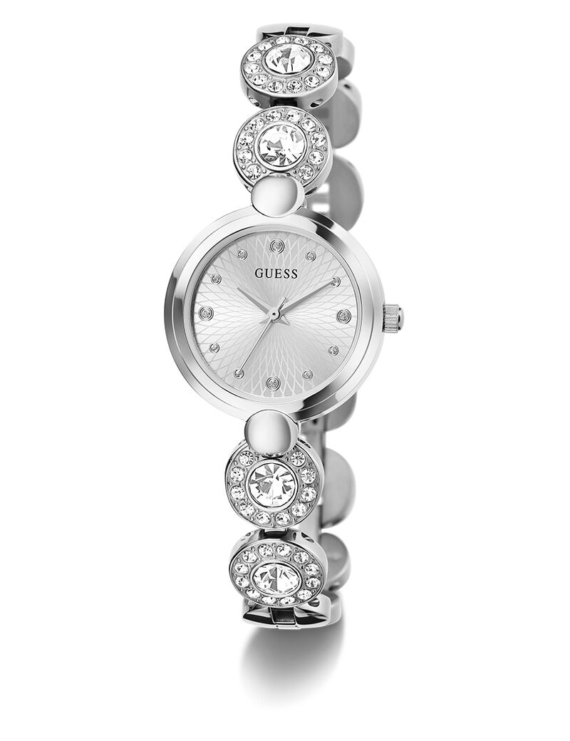 Ladies Silver Tone Analog Watch