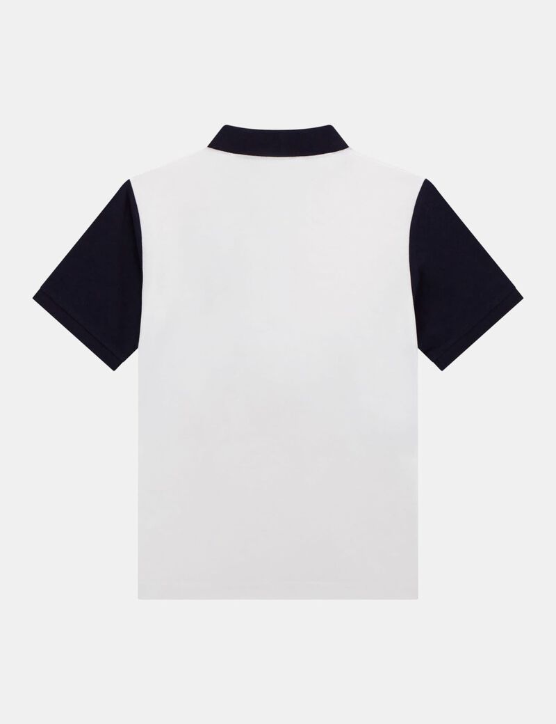 Color block polo
