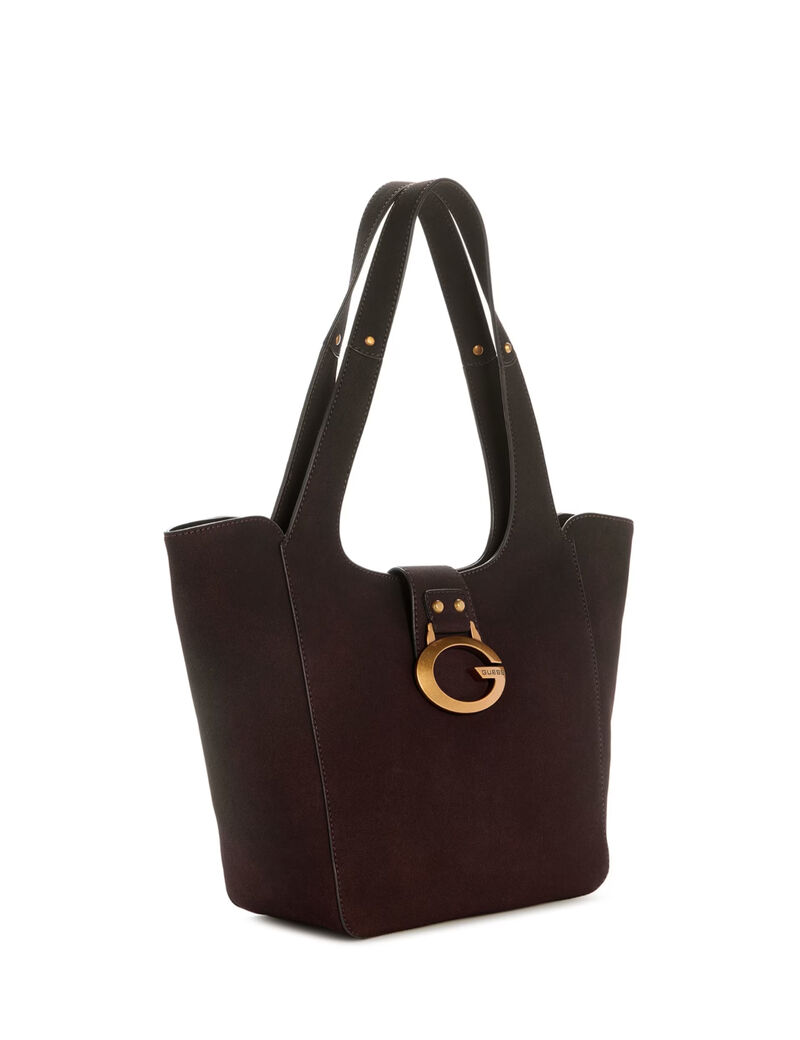 Camden Faux-Suede Tote Bag