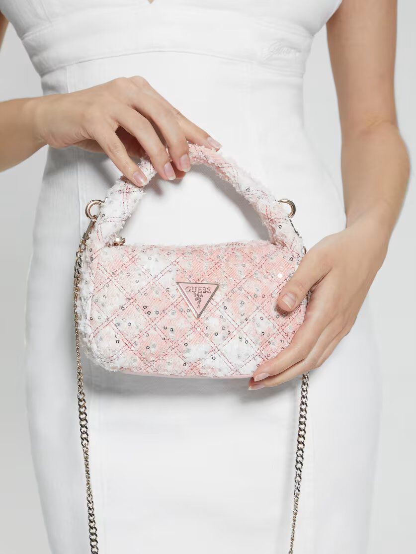 Shop GUESS Online RIANEE QUILT MINI HOBO