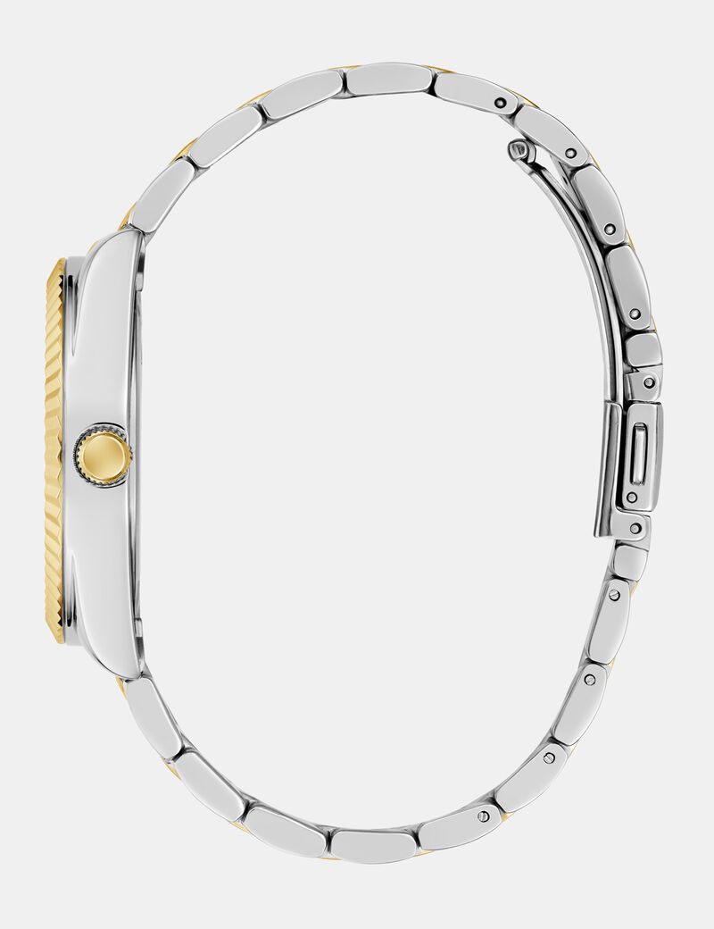 Analogue watch with date function