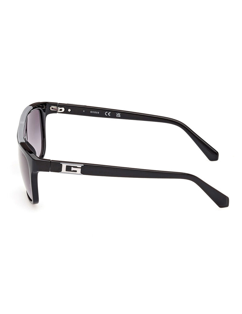 Rectangular Full Rim Sunglasses