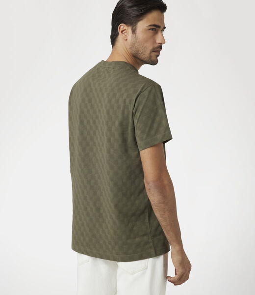 Checked t-shirt