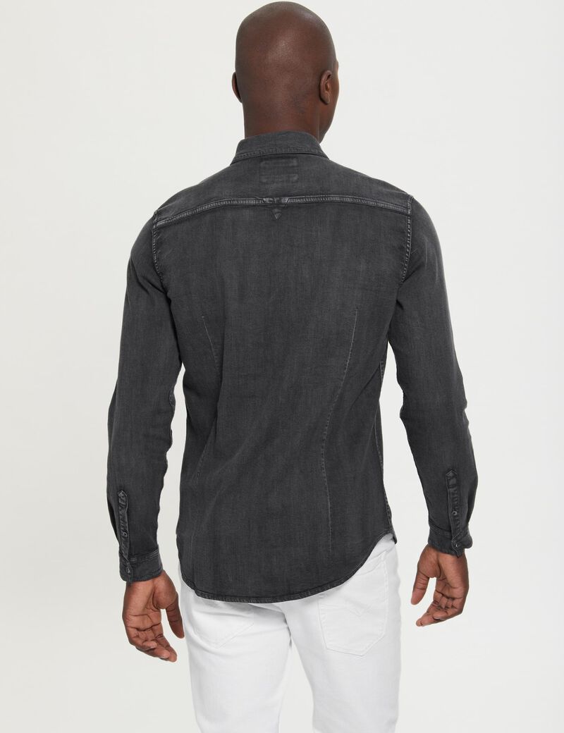 Slim Fit Denim Shirt