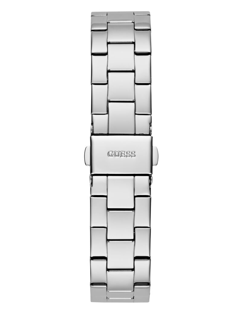 Analogue watch with crystal appliqu&eacute; detailing