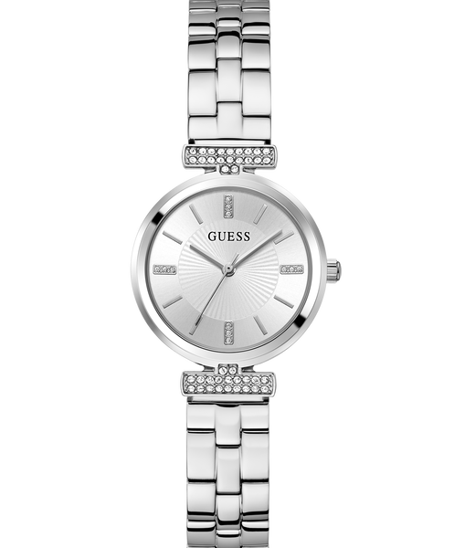 Ladies Silver Tone Analog Watch
