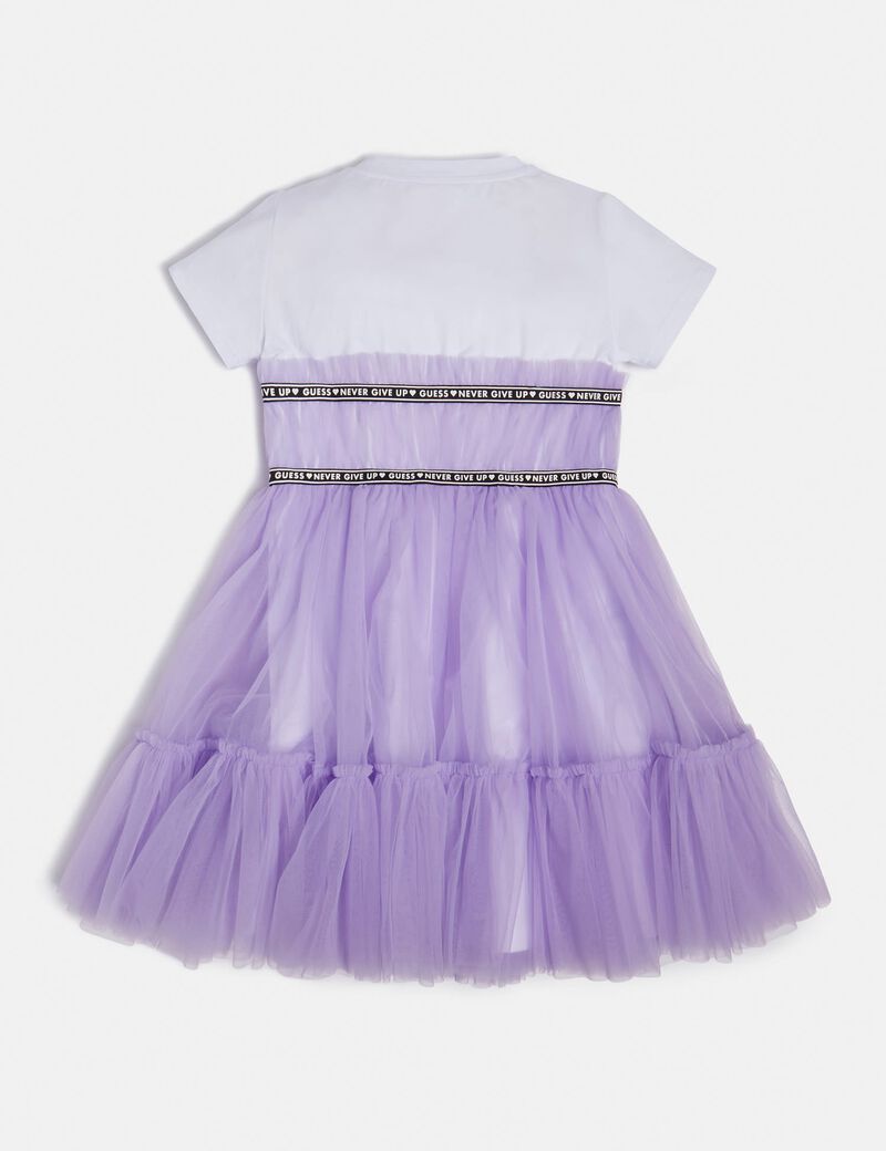 Tulle insert dress