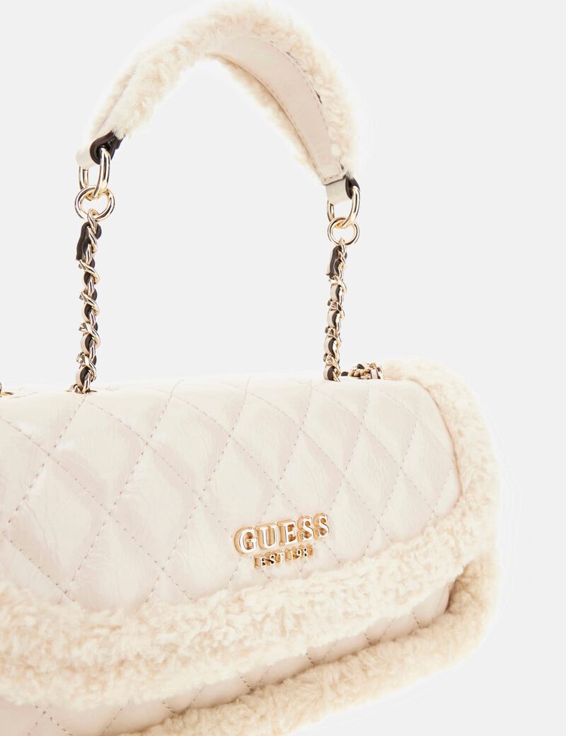 Cristi faux fur mini crossbody bag