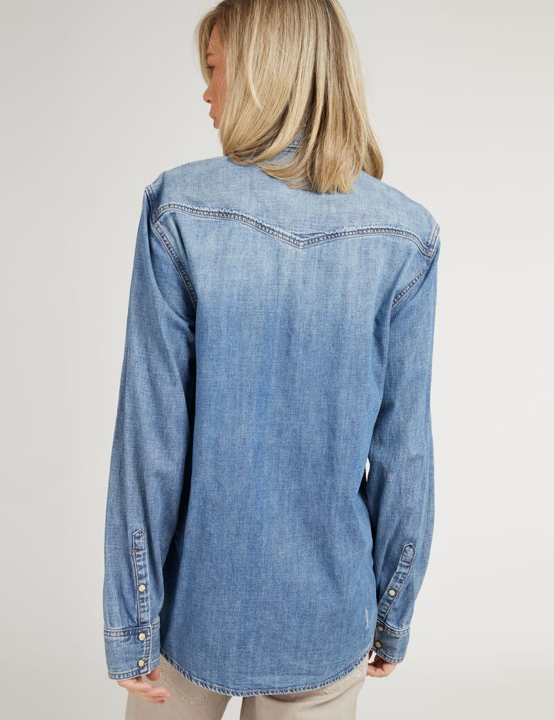 Regular Fit Denim Shirt