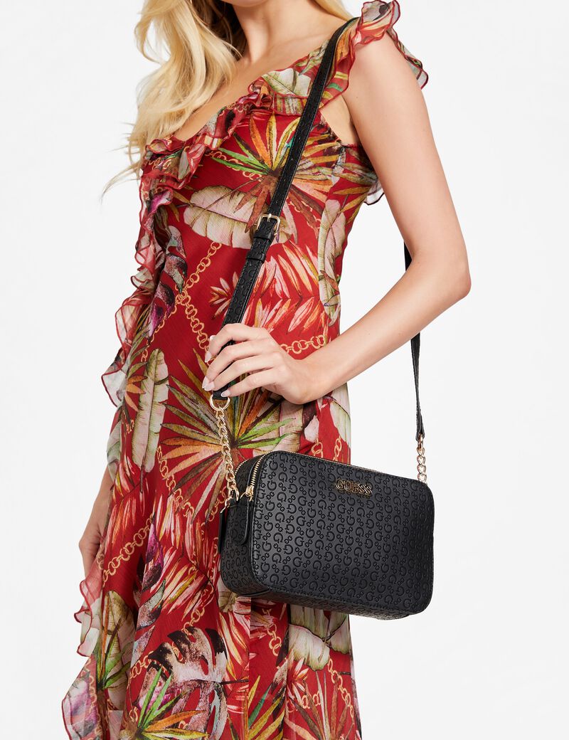 Zakaria double zip crossbody bag
