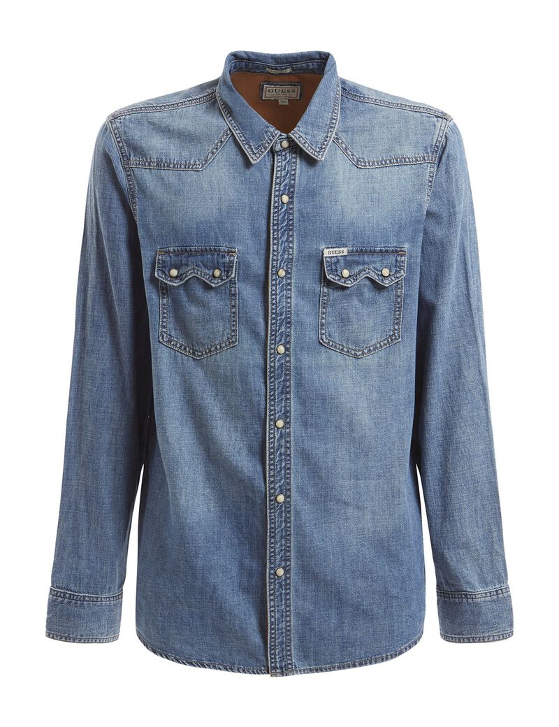Regular Fit Denim Shirt