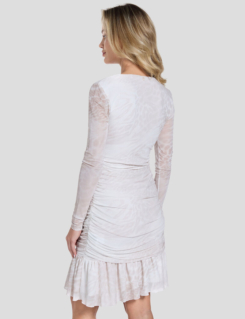 جيس mesh mini dress