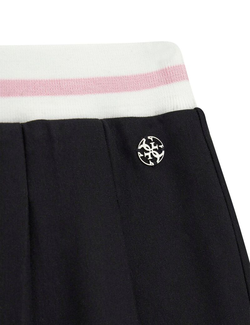 Pleated mini skirt