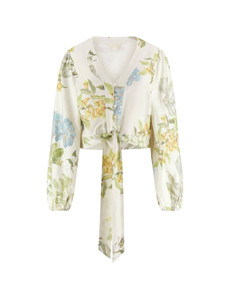 guess linen blend shirt