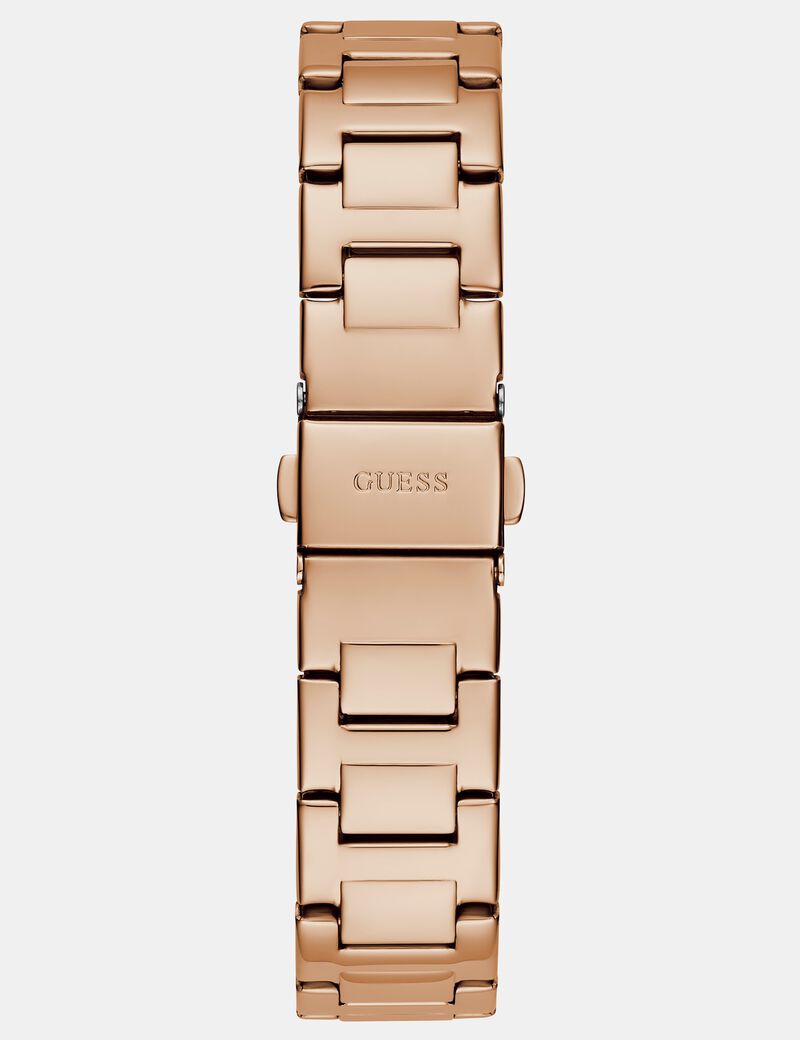 Stainless steel analogue watch