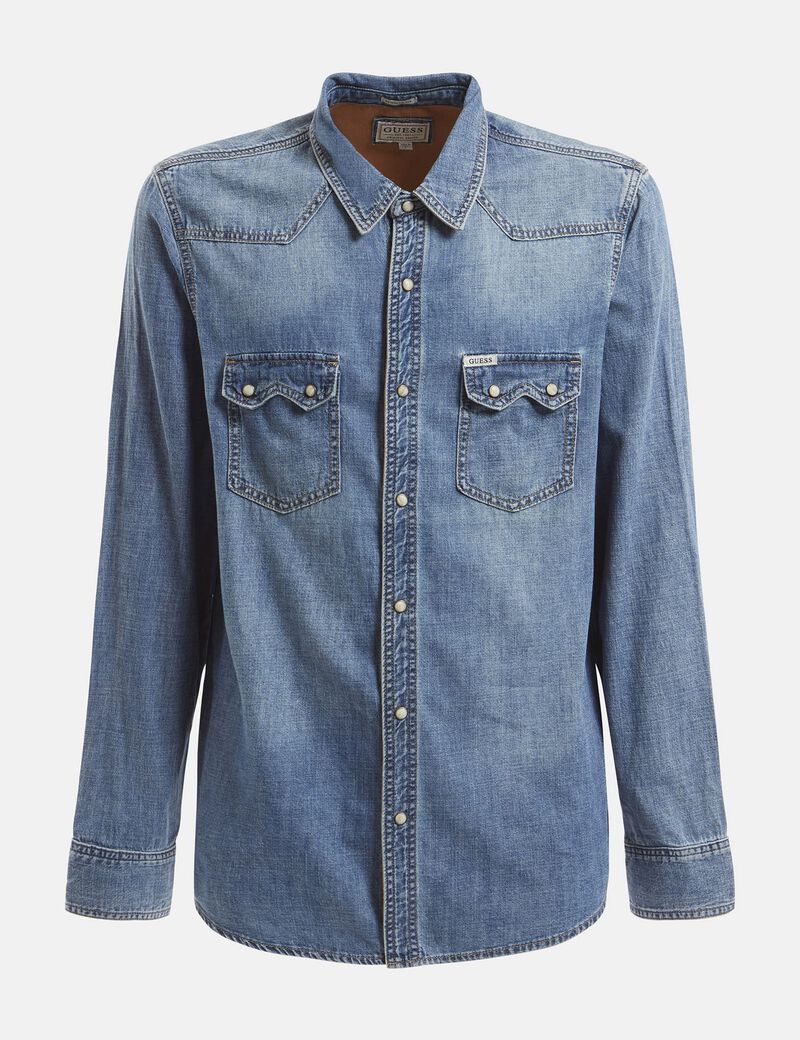 Regular Fit Denim Shirt