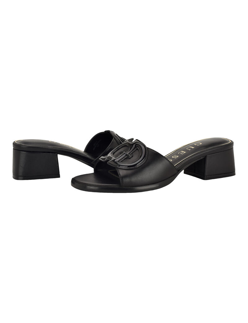Cerrina Block Heel Slip on Mule Sandal