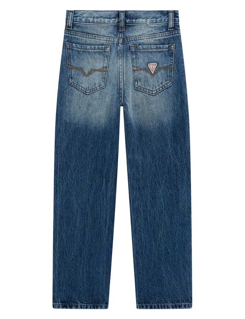 جيس regular fit rigid denim pants
