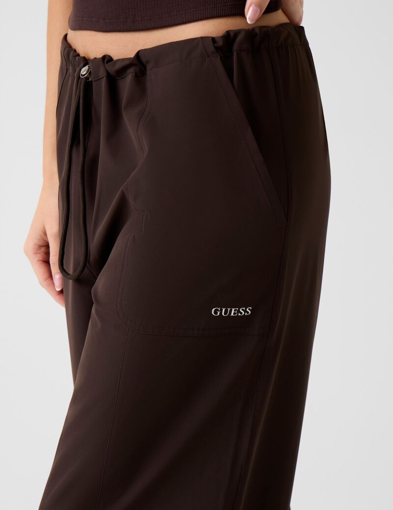 Wide leg cargo pants