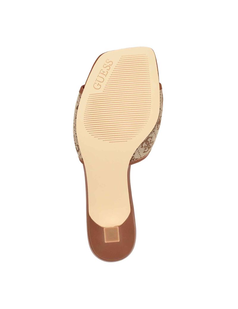 Logo Heel Sandals