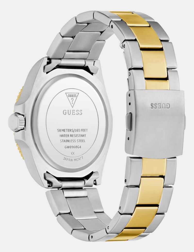 Mens 2-Tone Analog Watch