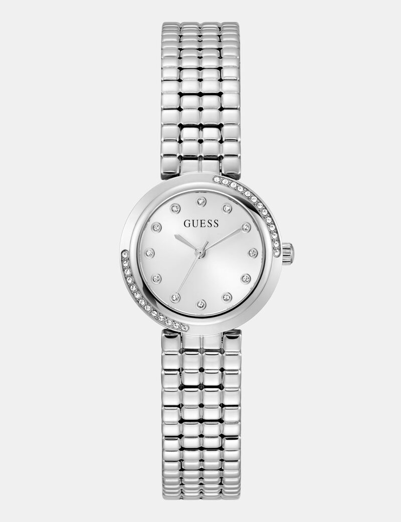Ladies Silver Tone Analog Watch
