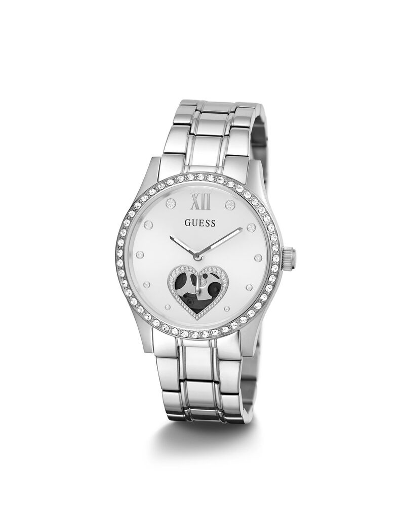 Heart Crystal Analog Watch
