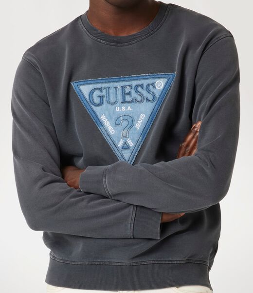 Triangle logo sweatshirt