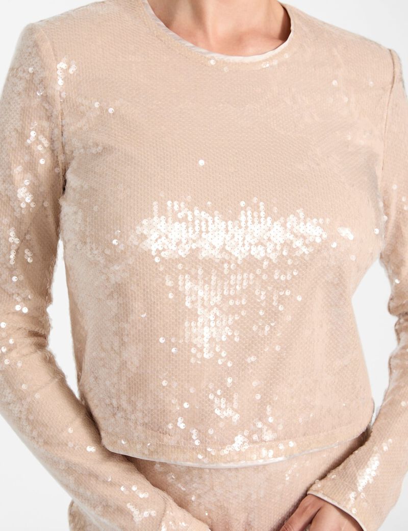 جيس sequins top