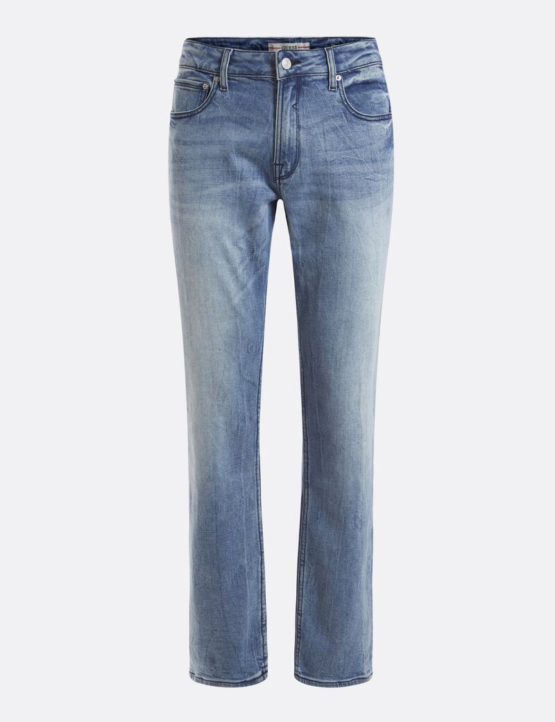 Faded Tapered Jeans