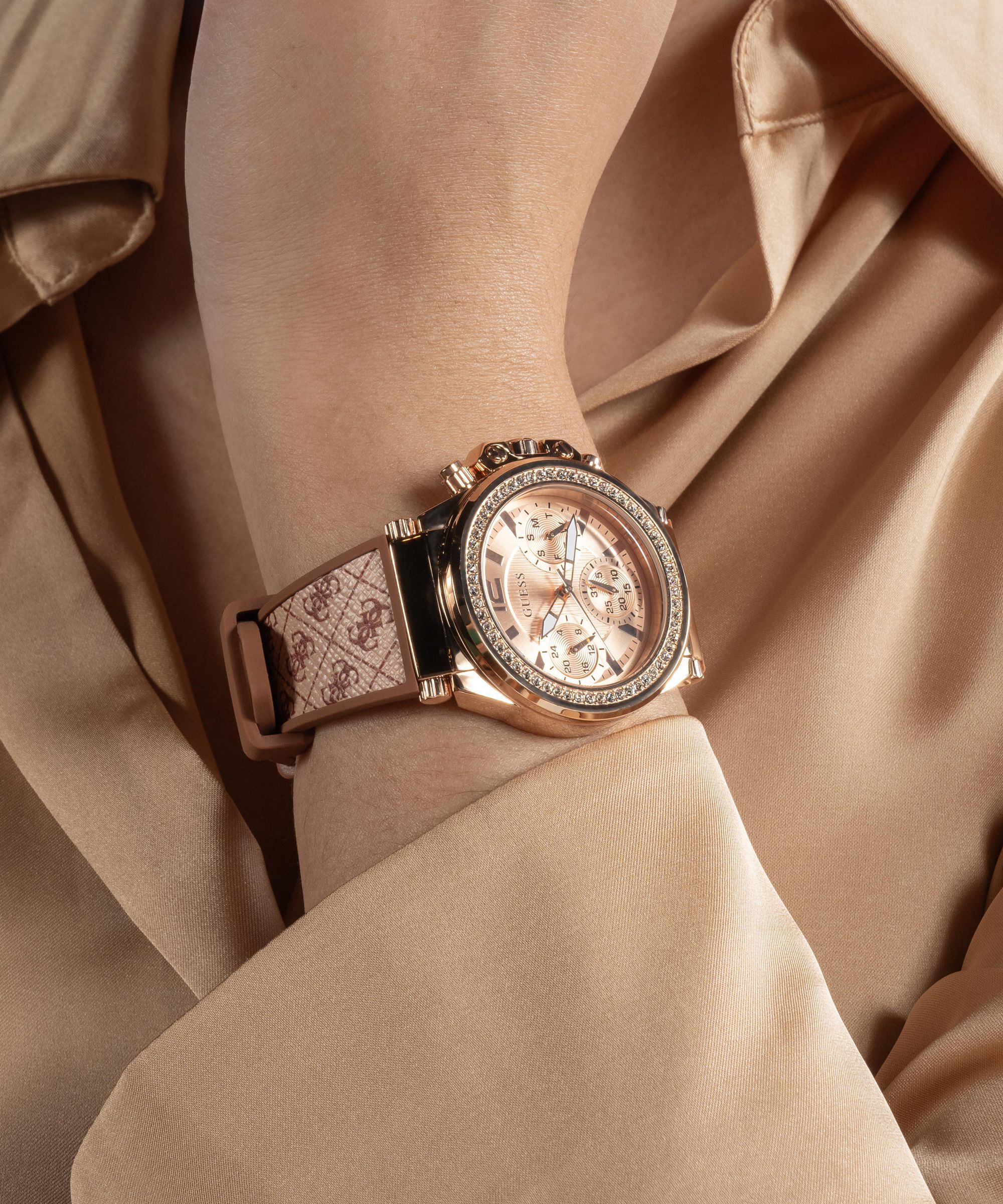 Rose gold bebe watch outlet