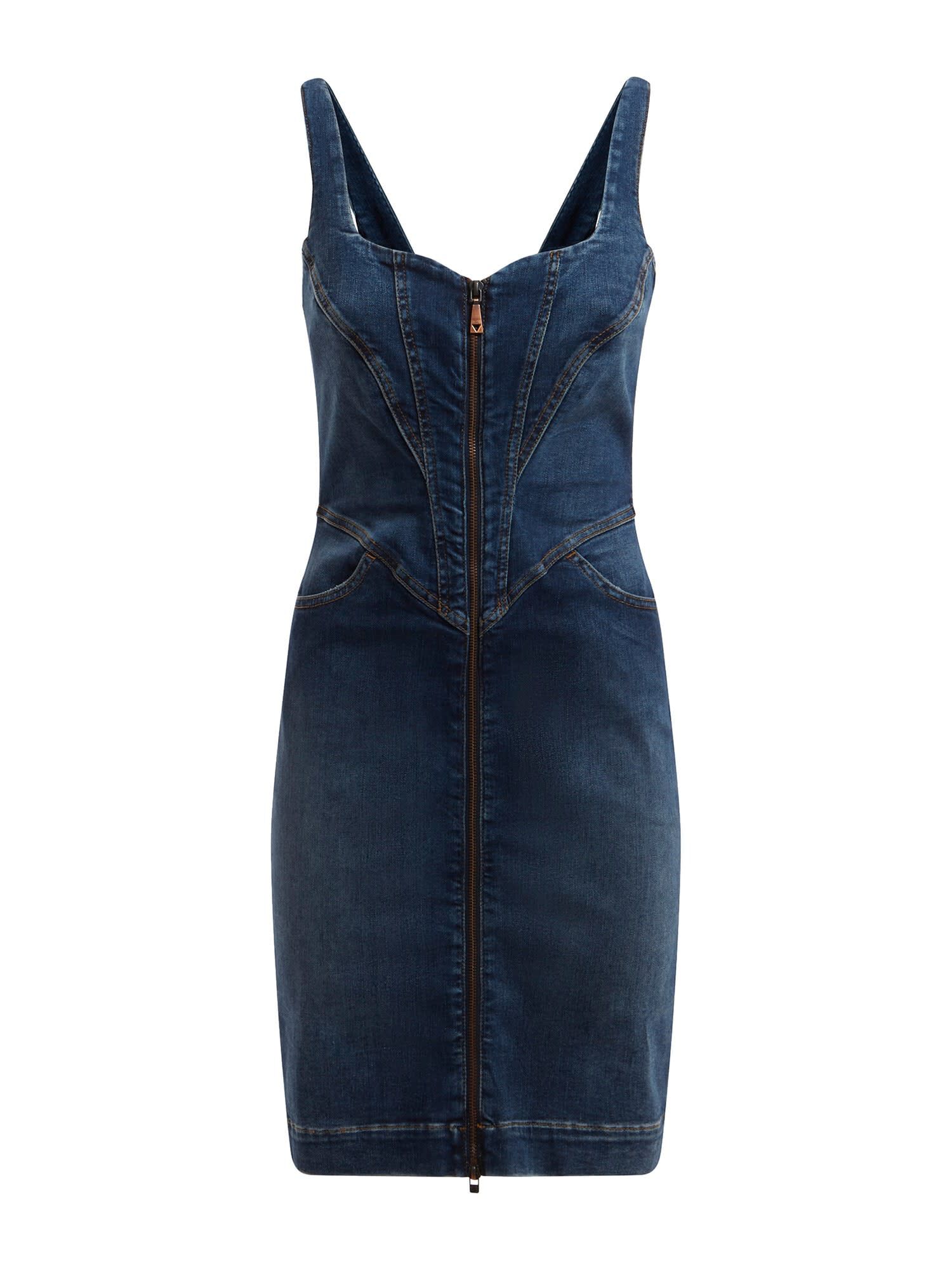 Guess sara outlet denim bodycon dress