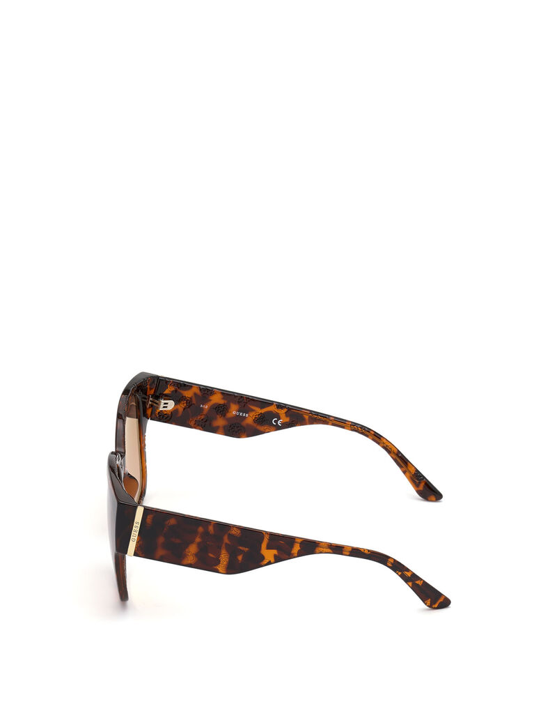 نظارة شمسية بعدسات كبيرة مربعة