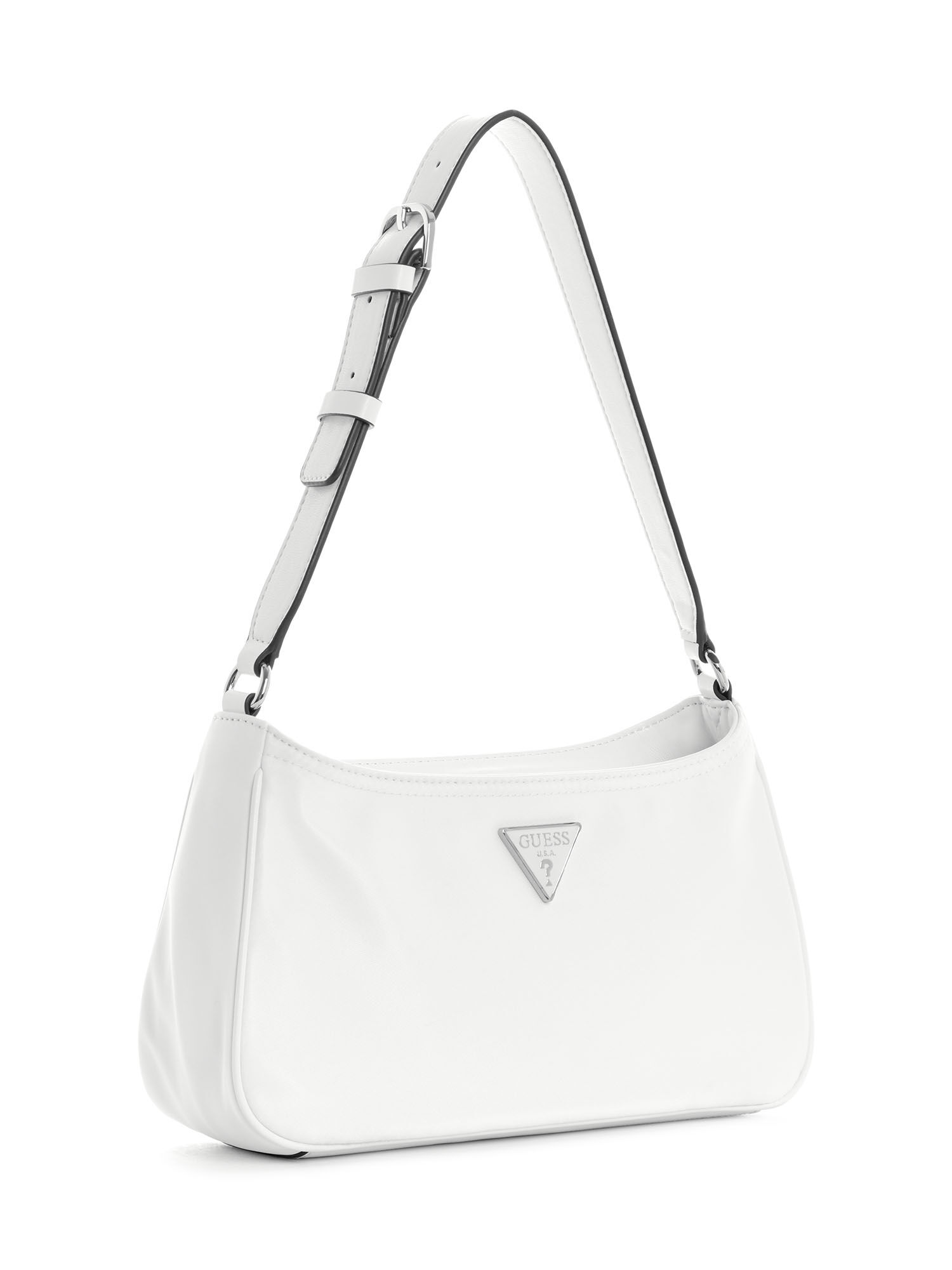 Guess white outlet shoulder bag