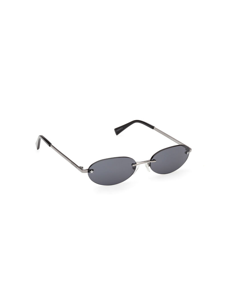 Iris oval metal sunglasses