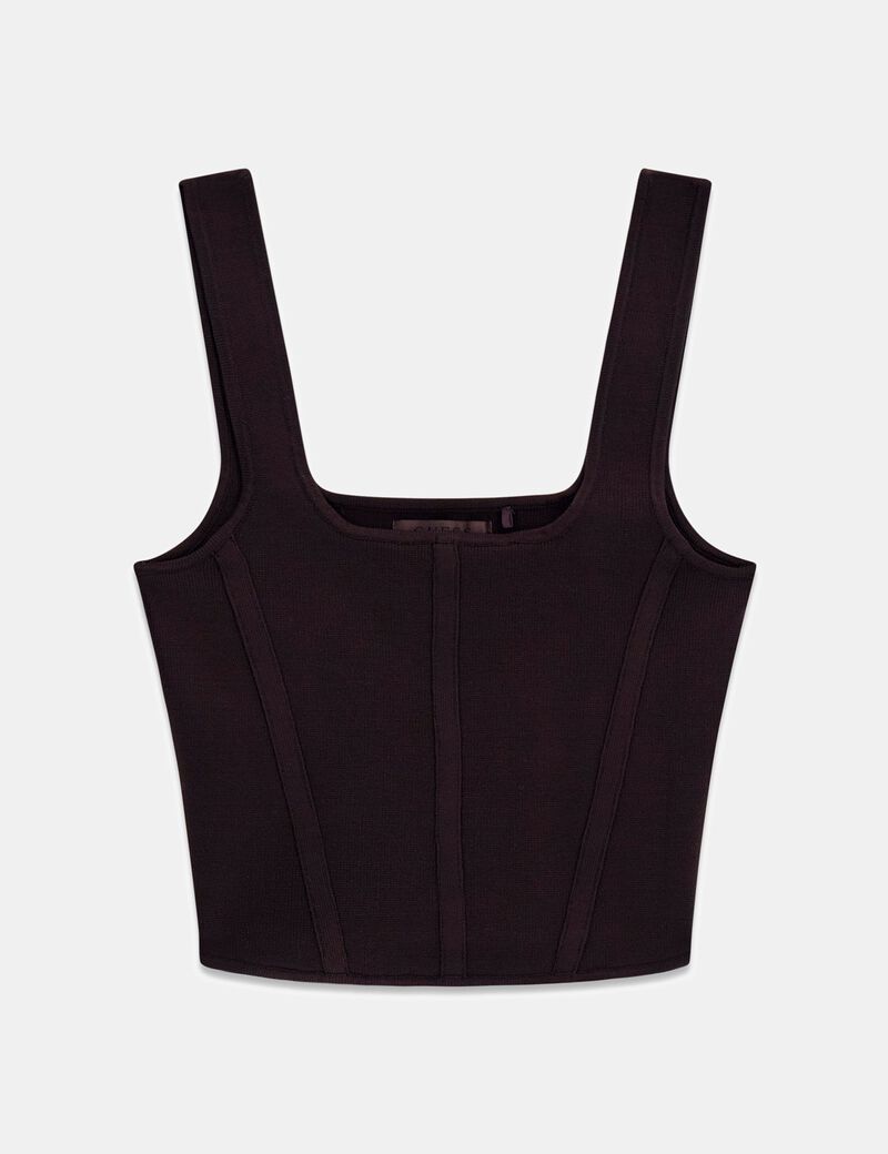 guess esme corset sweater