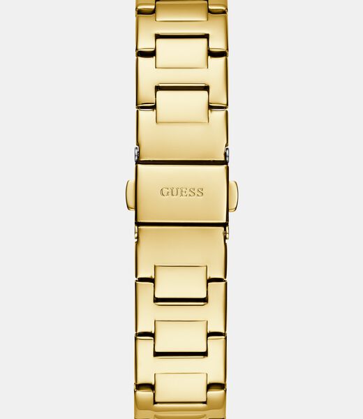 Stainless steel analogue watch