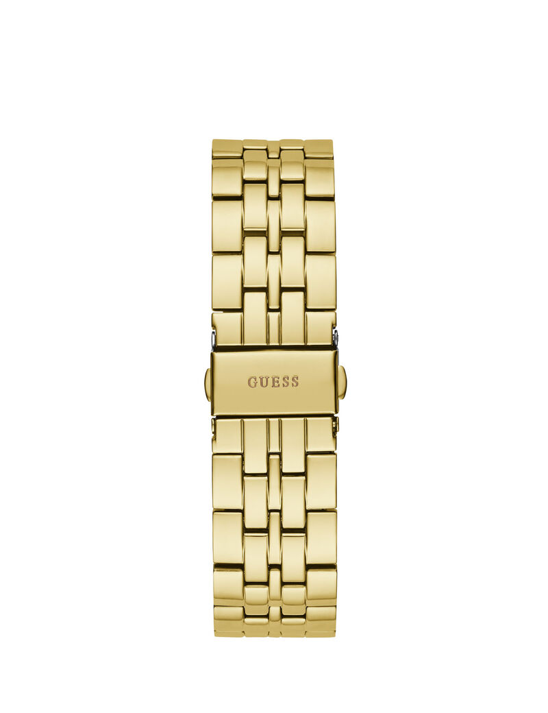 Gold And Black Multifunction Watch