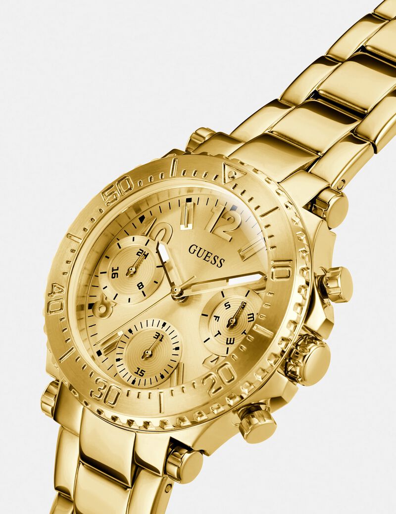 Multi-function steel watch